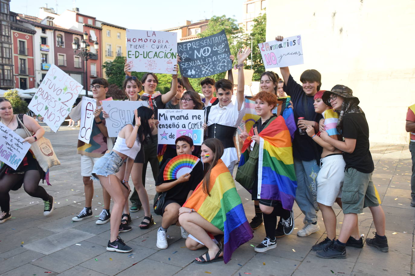 Fotos: Celebración del Orgullo LGTBIQ+ en Logroño