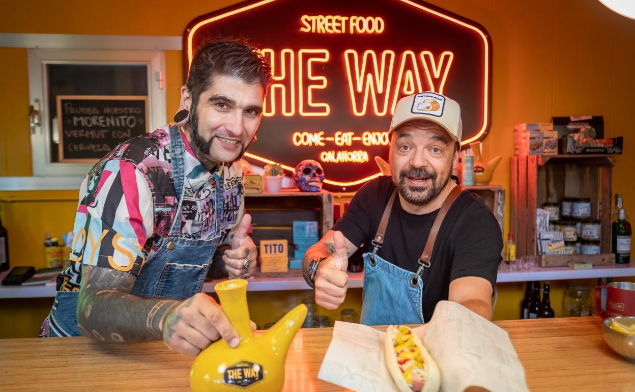 Diego Casa ha convertido a The Way en un referente de la 'street food' en Calahorra. 