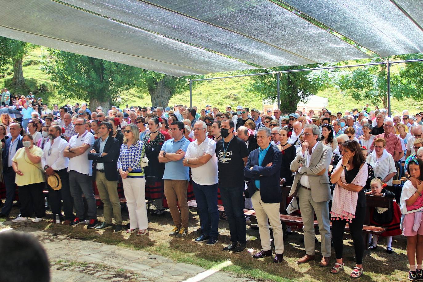 Fotos: Caridad Grande en la ermita de Lomos