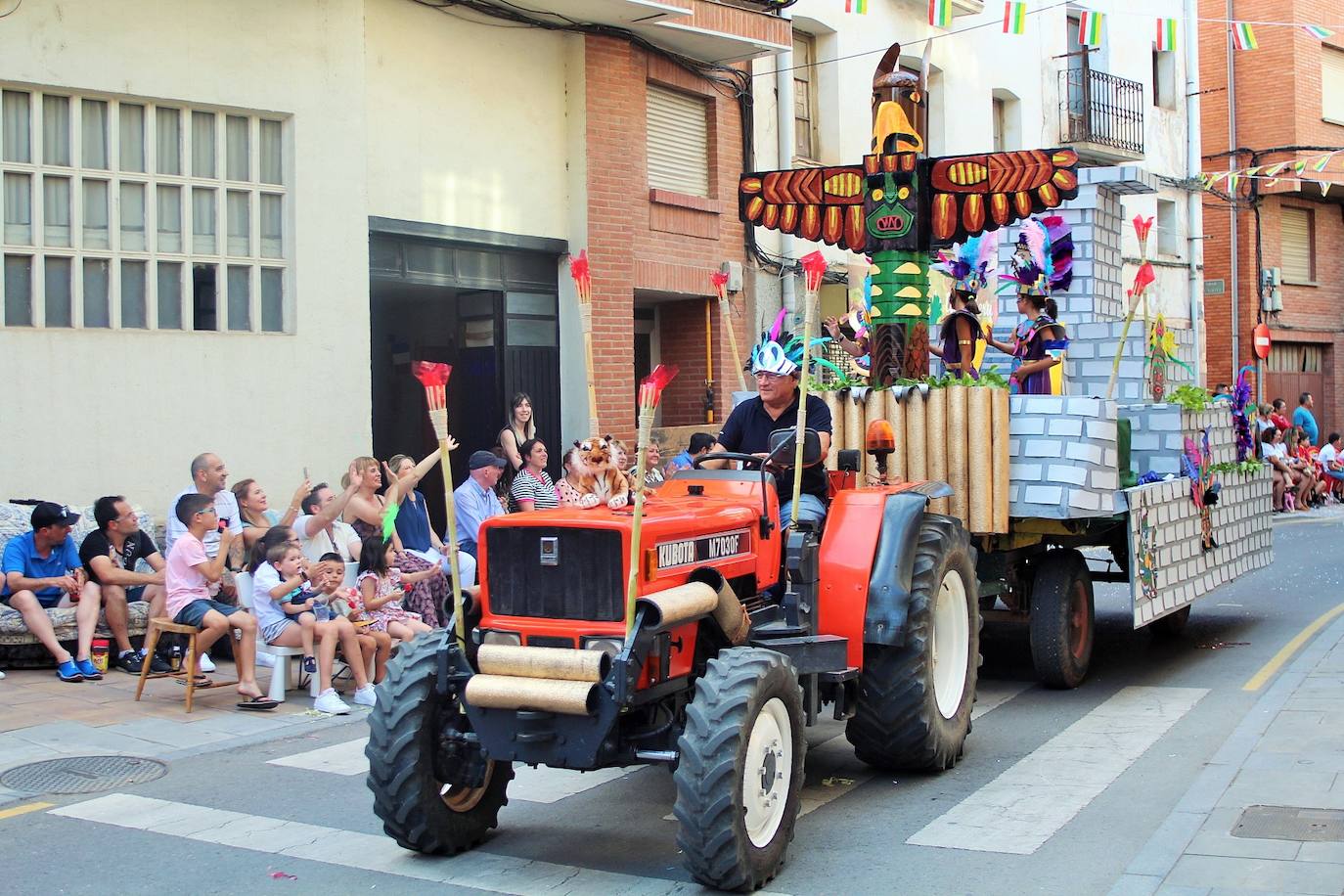 Fotos: Las carrozas de Lardero, en imágenes