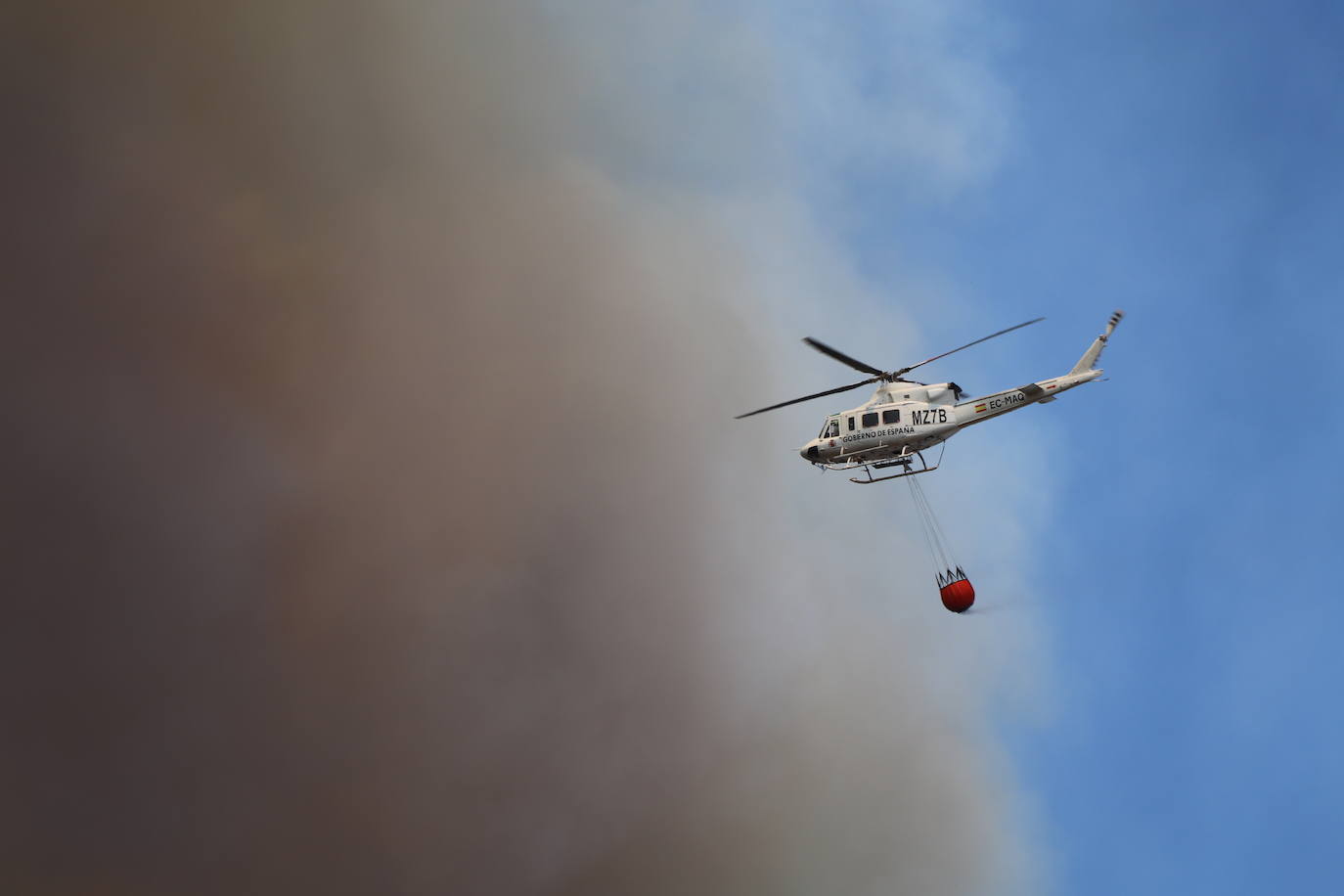 Fotos: Incendio en el monte Yerga en Alfaro y Grávalos