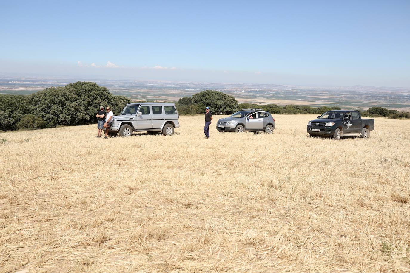 Fotos: Incendio en Yerga: las imágenes del fuego que quema el monte riojano
