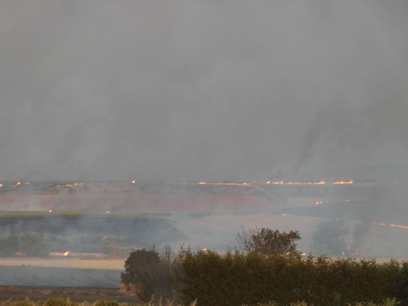 Fotos: El incendio de Santo Domingo, en imágenes