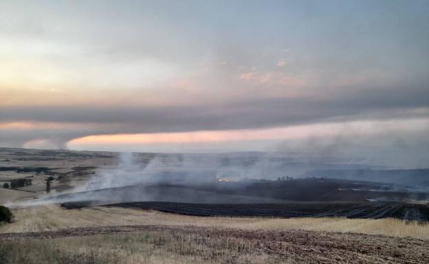 Incendio en Estollo. 