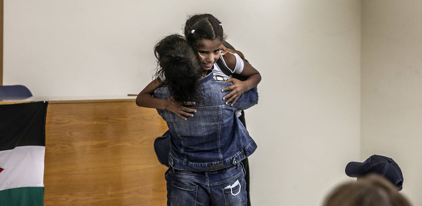 Fotos: Las familias riojanas se encuentran con los niños saharauis de &#039;Vacaciones en paz&#039;