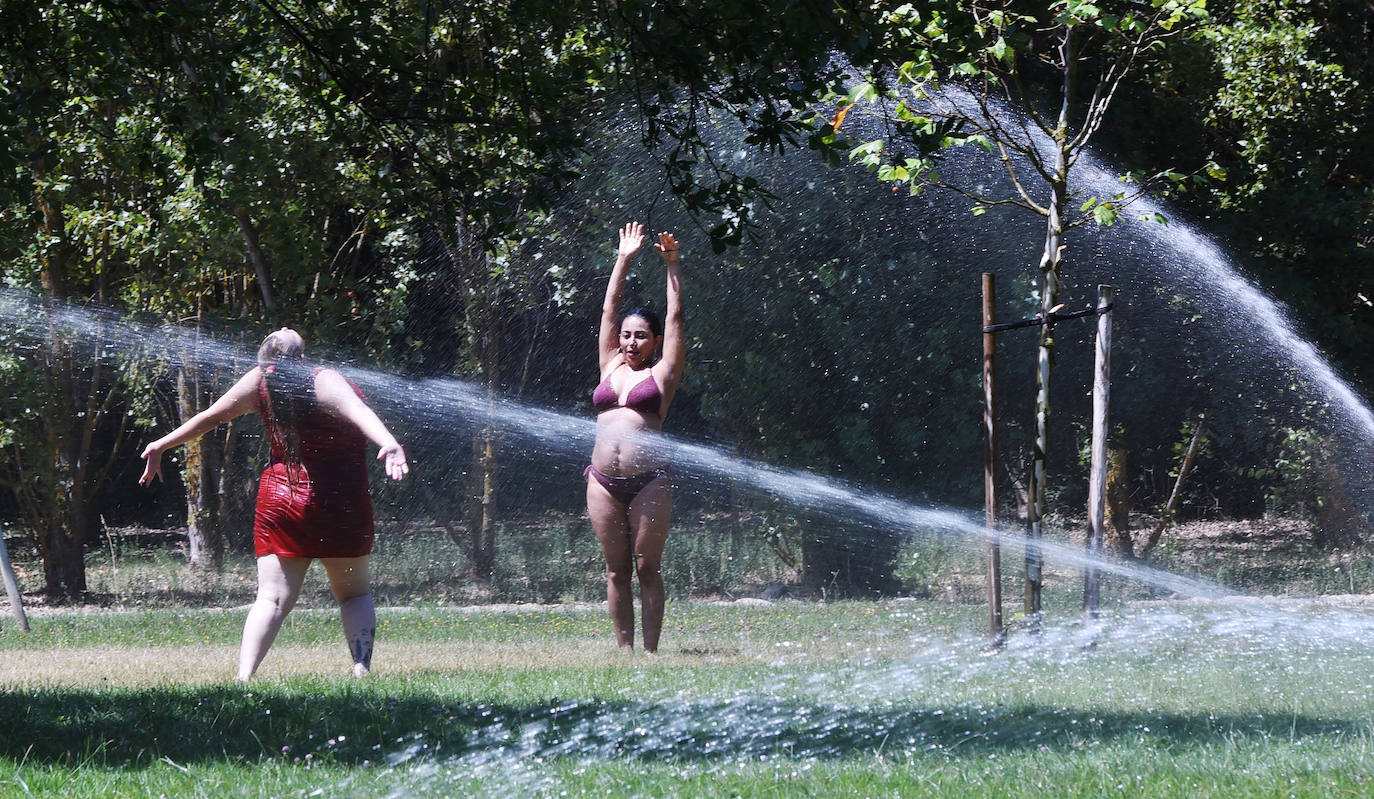 Fotos: Domingo de calor en Logroño