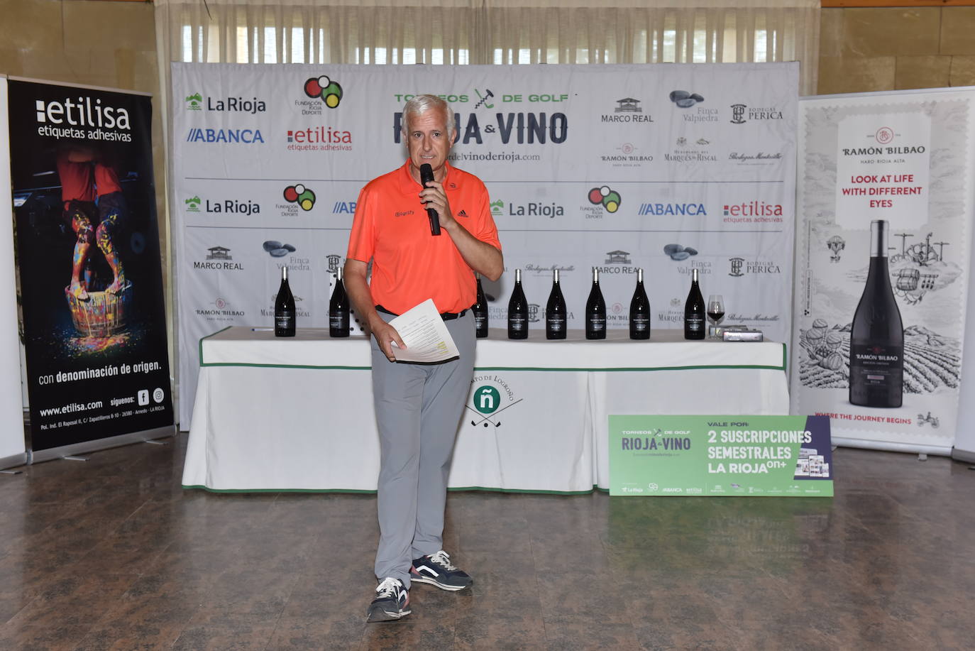 Fotos: Entrega de premios del Torneo Rioja&amp;Vino de Ramón Bilbao