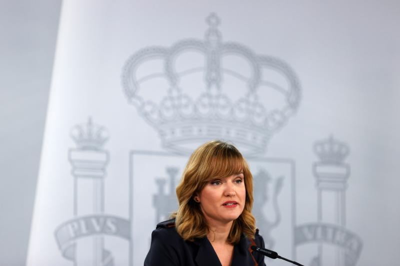 Pilar Alegría, ministra de Educación y portavoz del PSOE 