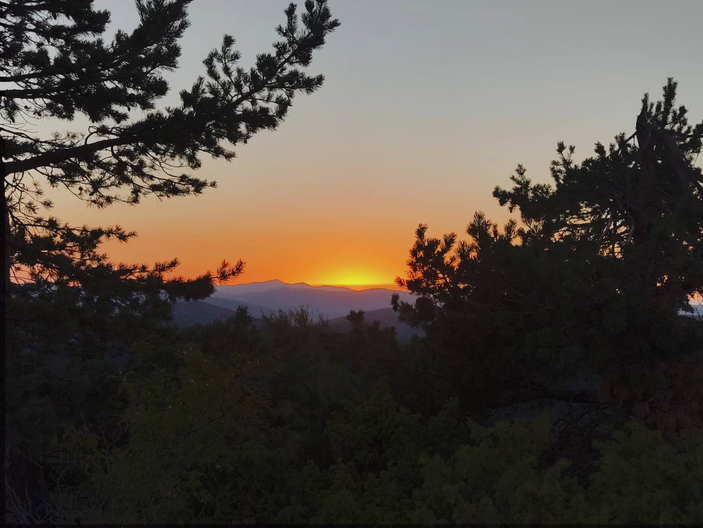 Fotos: La sierra, entre dos luces