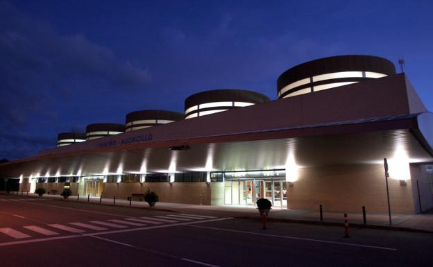 Imagen de la terminal del aeropuerto de Logroño-Agoncillo. 