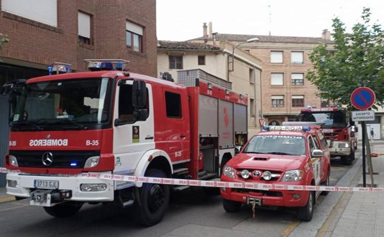 Controlado un fuego en el archivo de los Juzgados de Calahorra