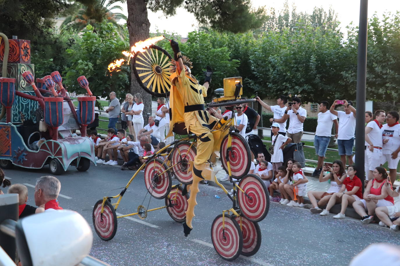 Fotos: El desfile de carrozas de Alfaro