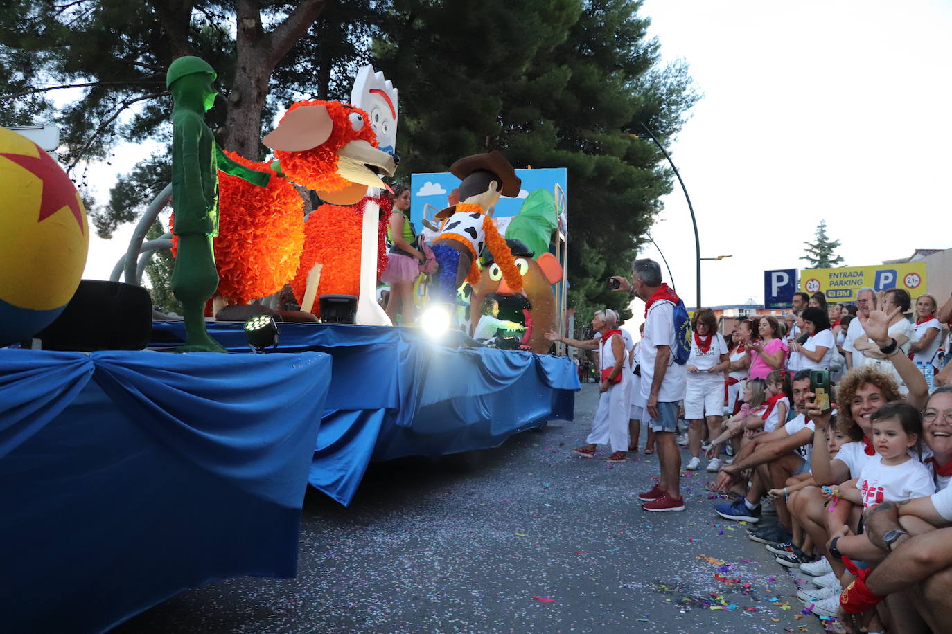 Fotos: El desfile de carrozas de Alfaro