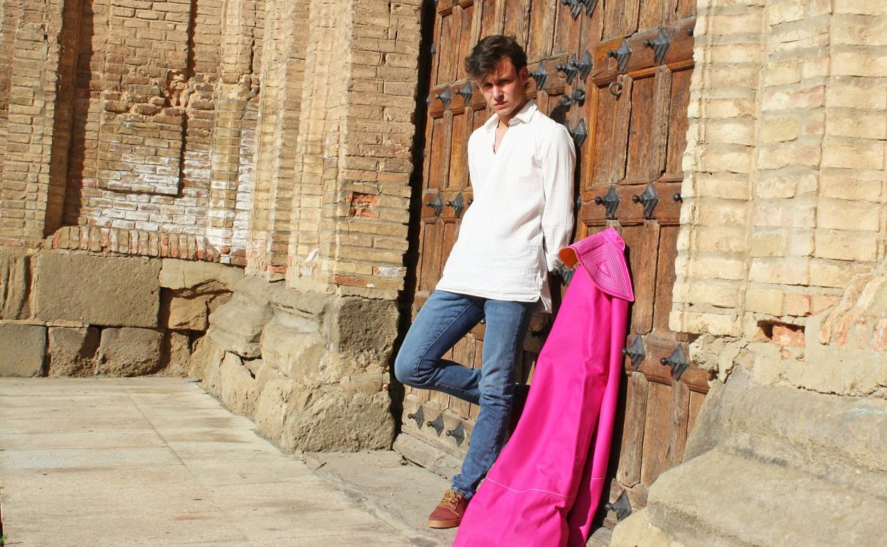 El novillero alfareño Fabio Jiménez. 