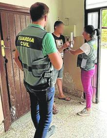 Imagen secundaria 2 - Tres momentos del registro en Alberite. 