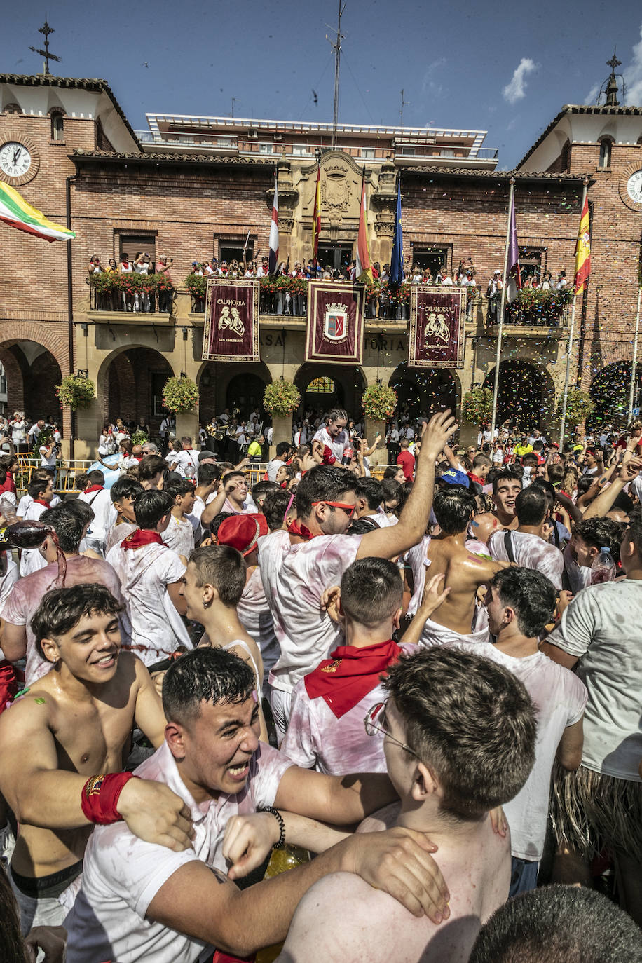 Fotos: Calahorra dispara el cohete