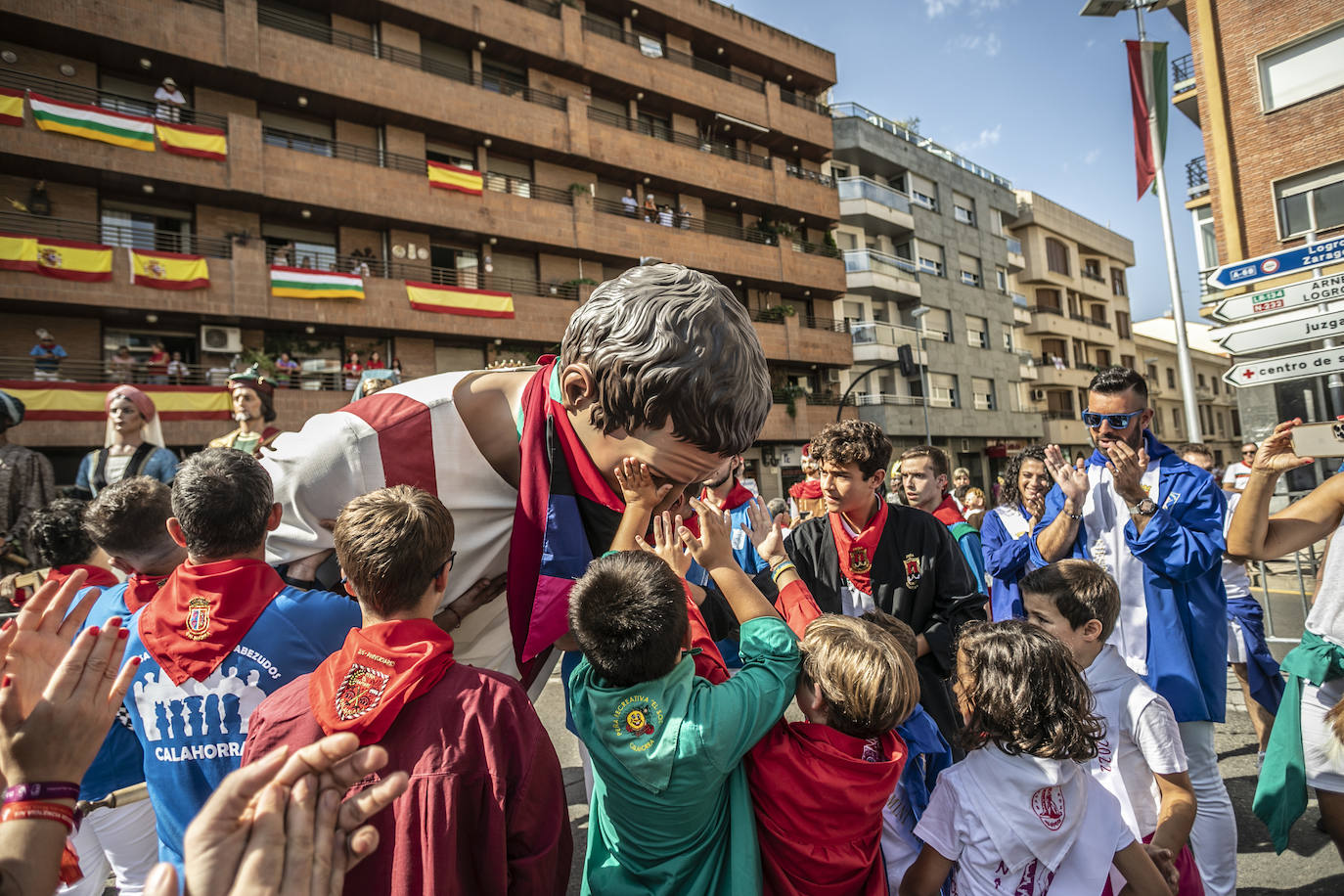 Fotos: Calahorra dispara el cohete