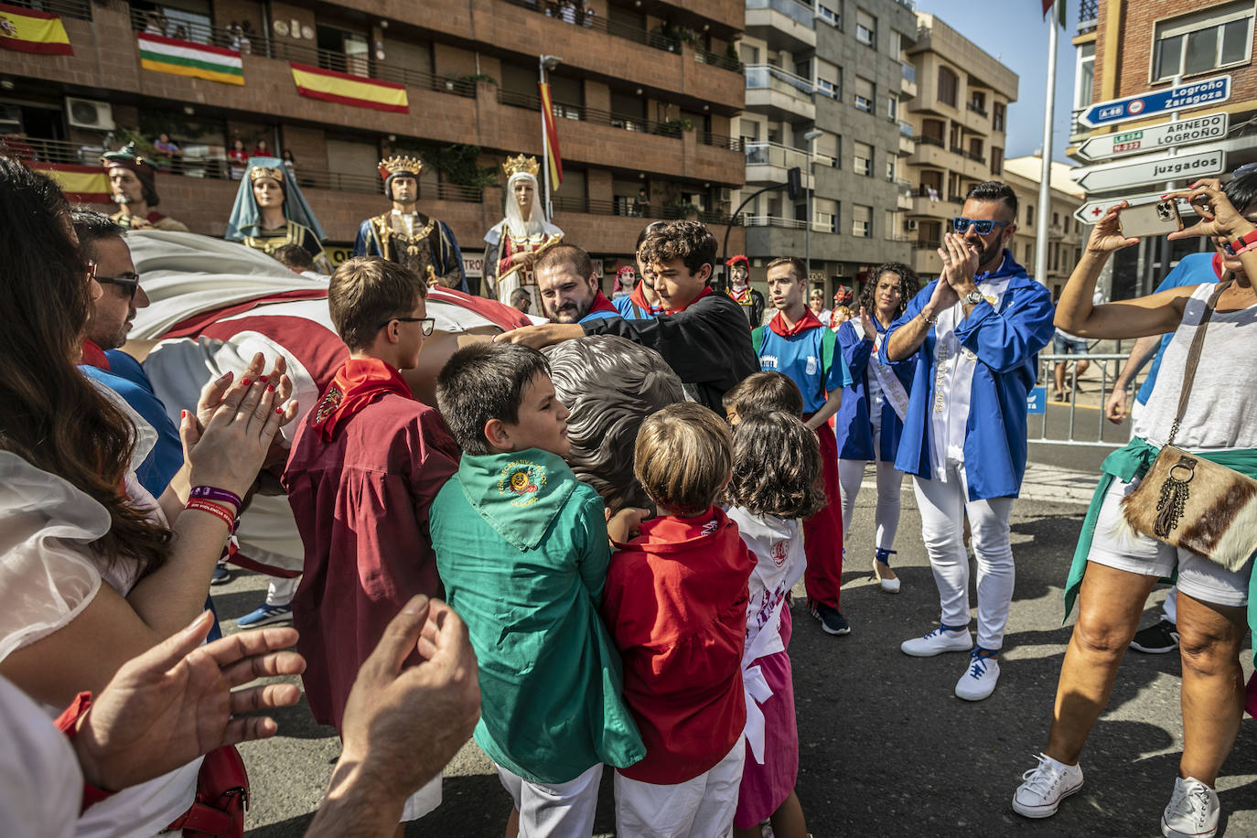 Fotos: Calahorra dispara el cohete