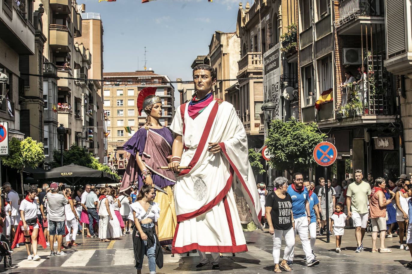 Fotos: Calahorra dispara el cohete