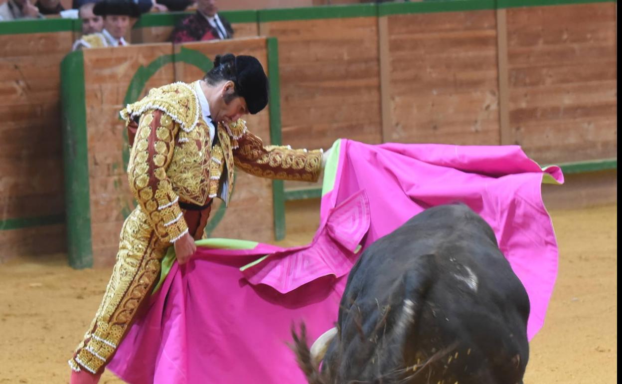 Morante de la Puebla en una de las corridas de Arnedo.