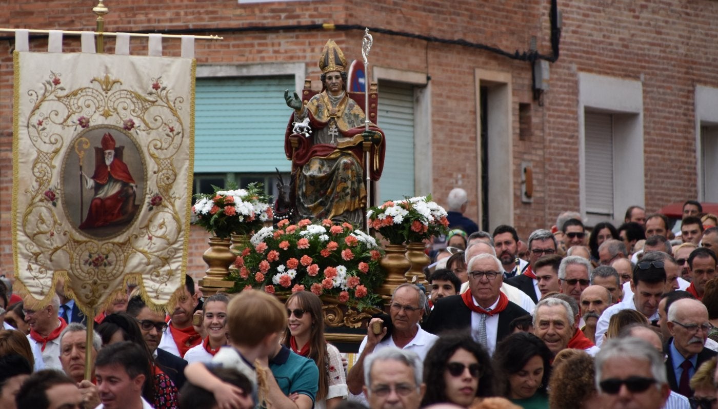 Procesión de San Gil Abad de 2019. 