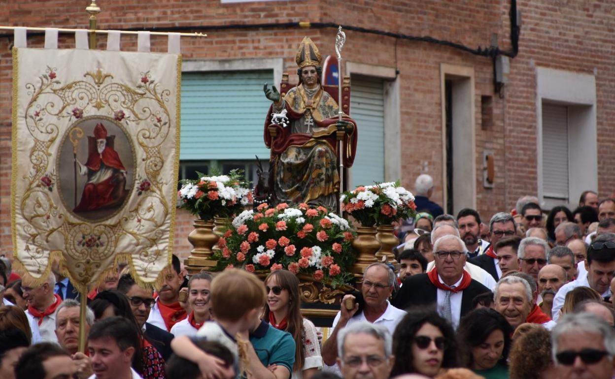 Procesión de San Gil Abad de 2019. 