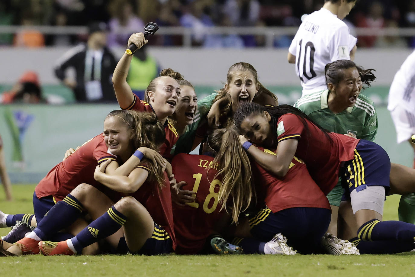 España ha logrado conquistar por primera vez el campeonato de Costa Rica 2022 imponiéndose en la final por 3 goles a 1 a Japón.