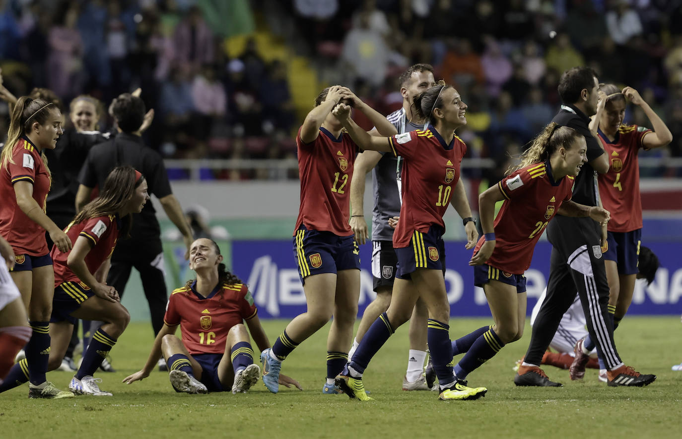 España ha logrado conquistar por primera vez el campeonato de Costa Rica 2022 imponiéndose en la final por 3 goles a 1 a Japón.