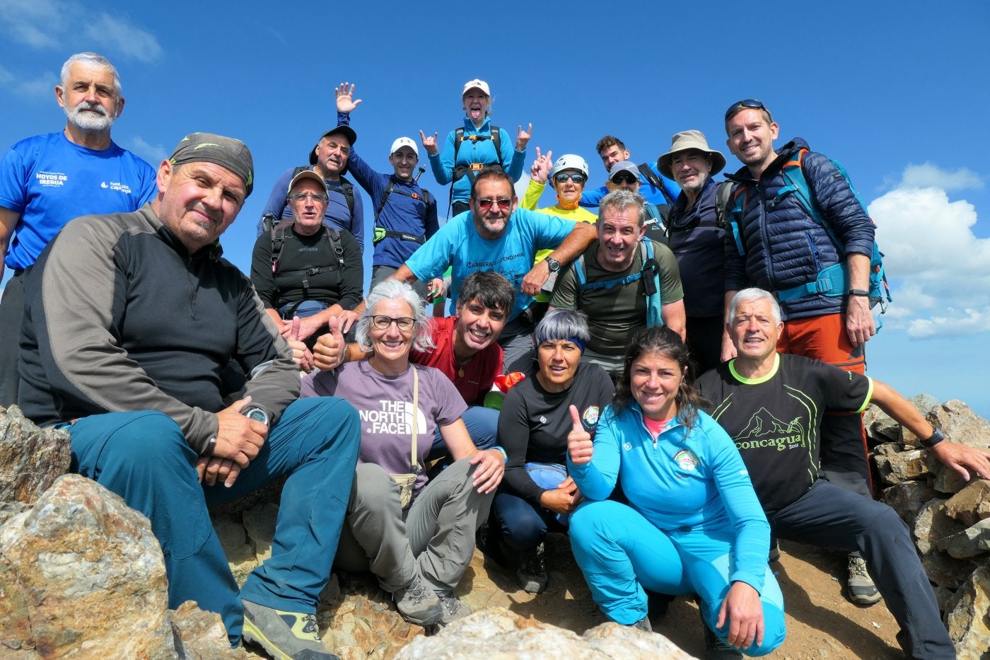 La AD Toloño corona los 'Picos del Infierno'
