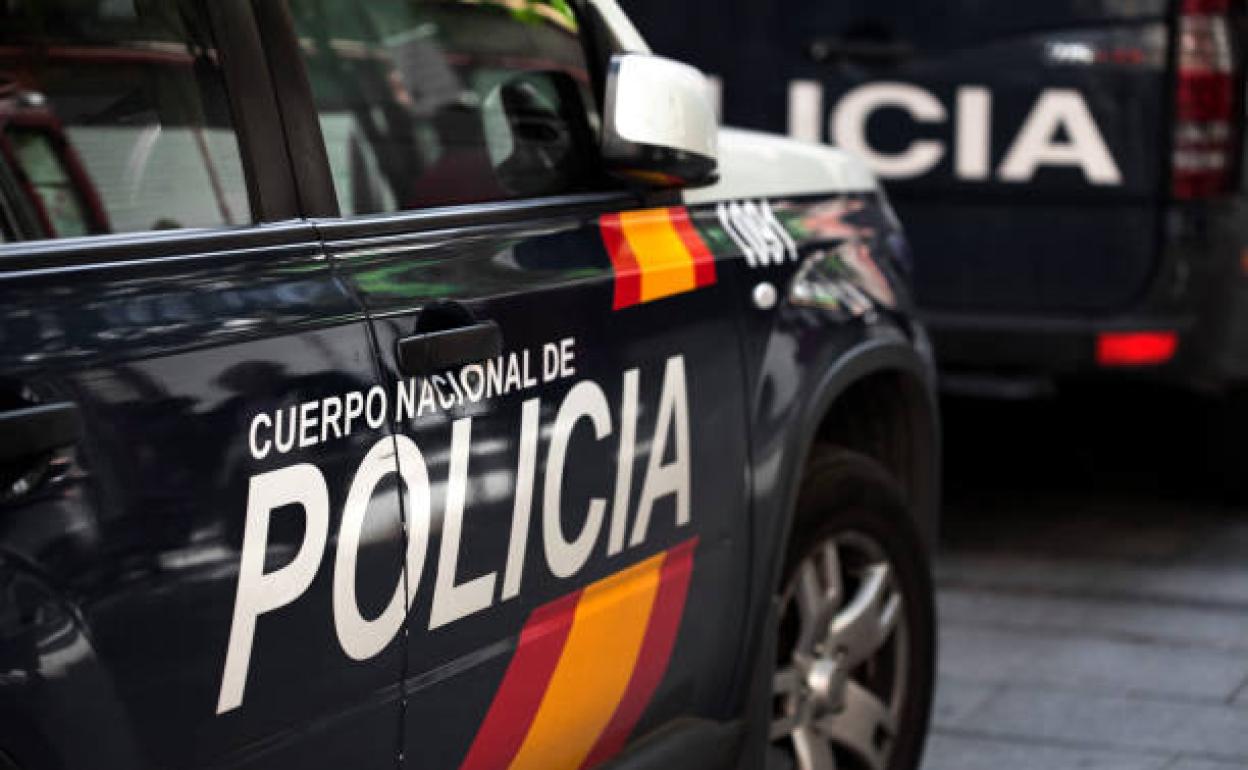 Un vehículo de la Policía Nacional.