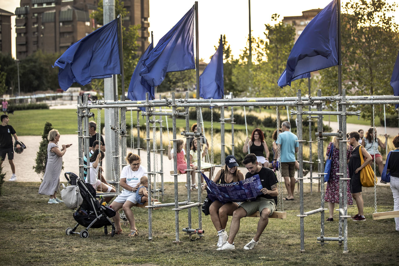 Fotos: El Festival Concéntrico transforma Logroño