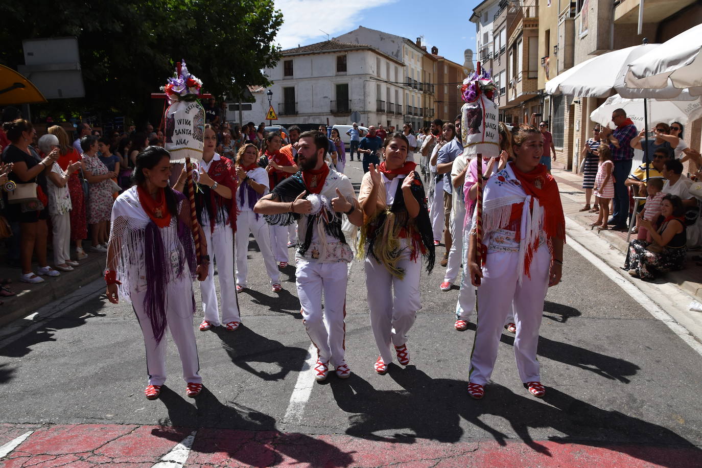 Fotos: El baile de la Gaita y Gigantes en Cervera para celebrar &#039;Sangilillo&#039;
