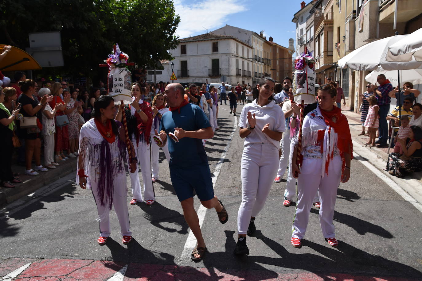 Fotos: El baile de la Gaita y Gigantes en Cervera para celebrar &#039;Sangilillo&#039;