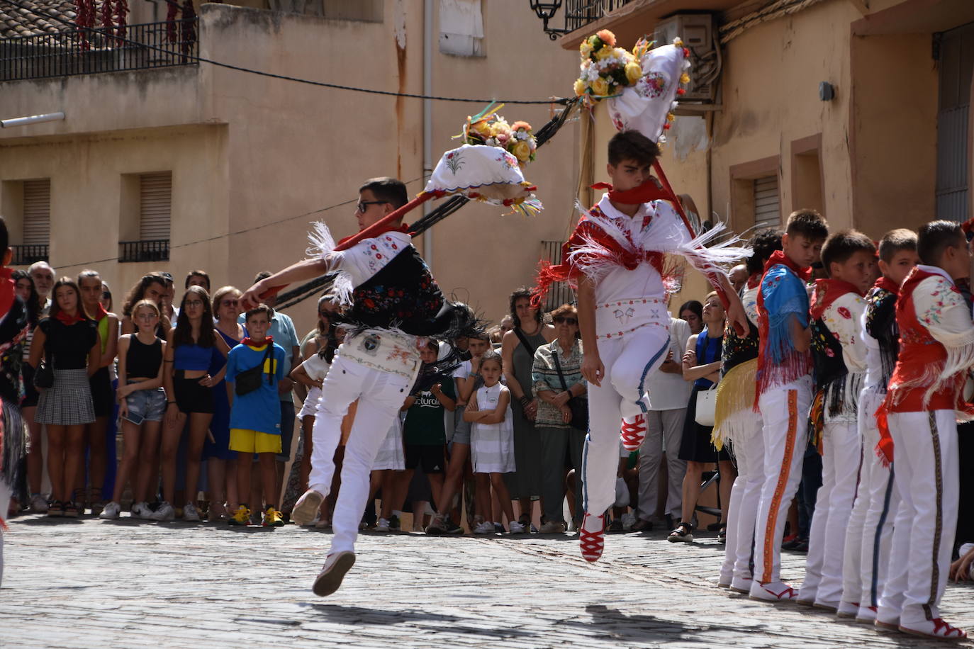 Fotos: El baile de la Gaita y Gigantes en Cervera para celebrar &#039;Sangilillo&#039;