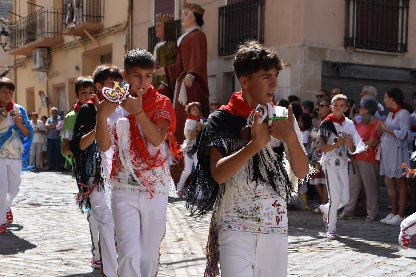 Fotos: El baile de la Gaita y Gigantes en Cervera para celebrar &#039;Sangilillo&#039;