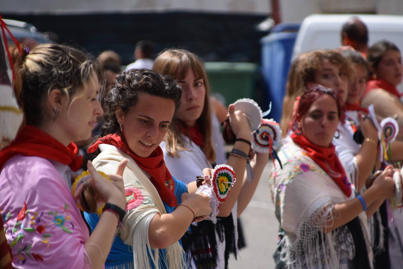 Fotos: El baile de la Gaita y Gigantes en Cervera para celebrar &#039;Sangilillo&#039;