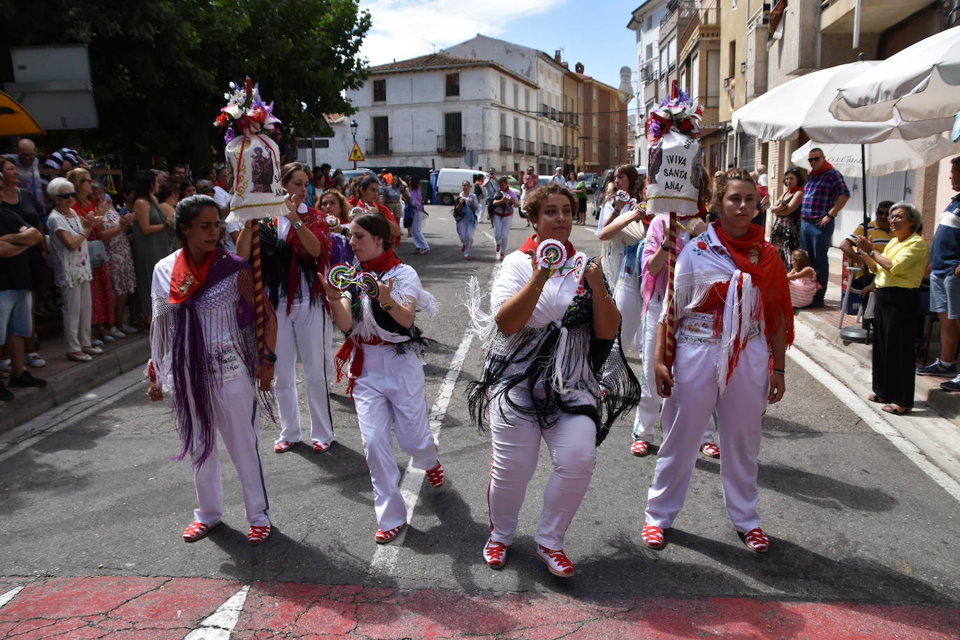Fotos: El baile de la Gaita y Gigantes en Cervera para celebrar &#039;Sangilillo&#039;