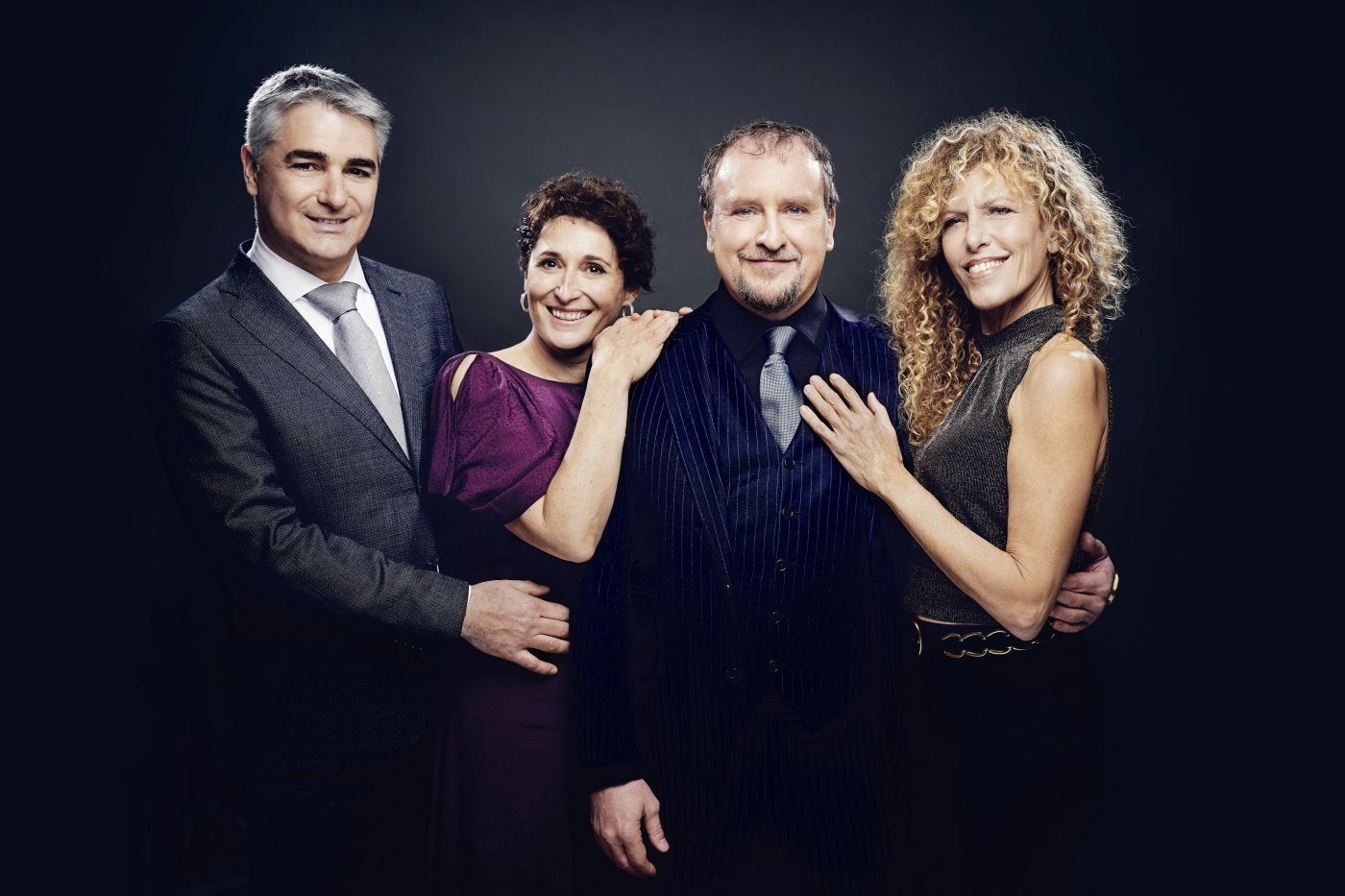 Actores de 'El peligro de las buenas compañías'. 