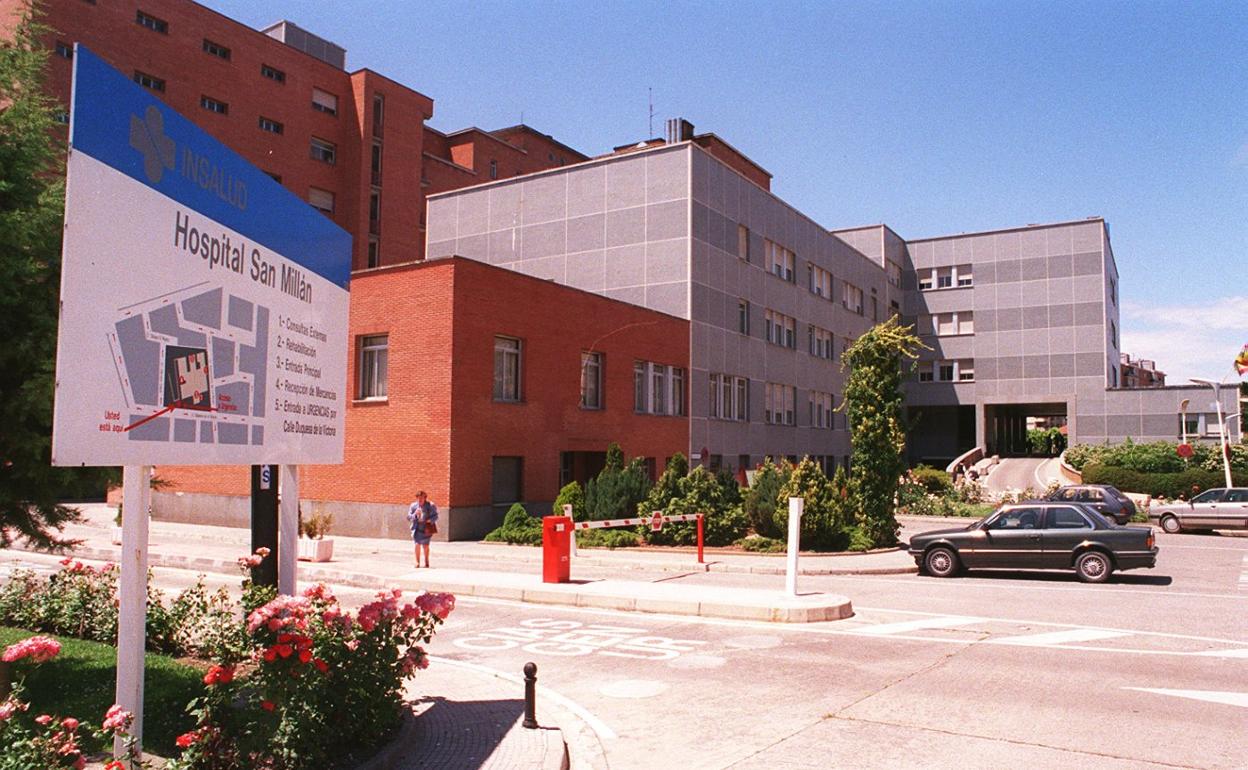 Imagen de archivo del antiguo Hospital San Millán. 