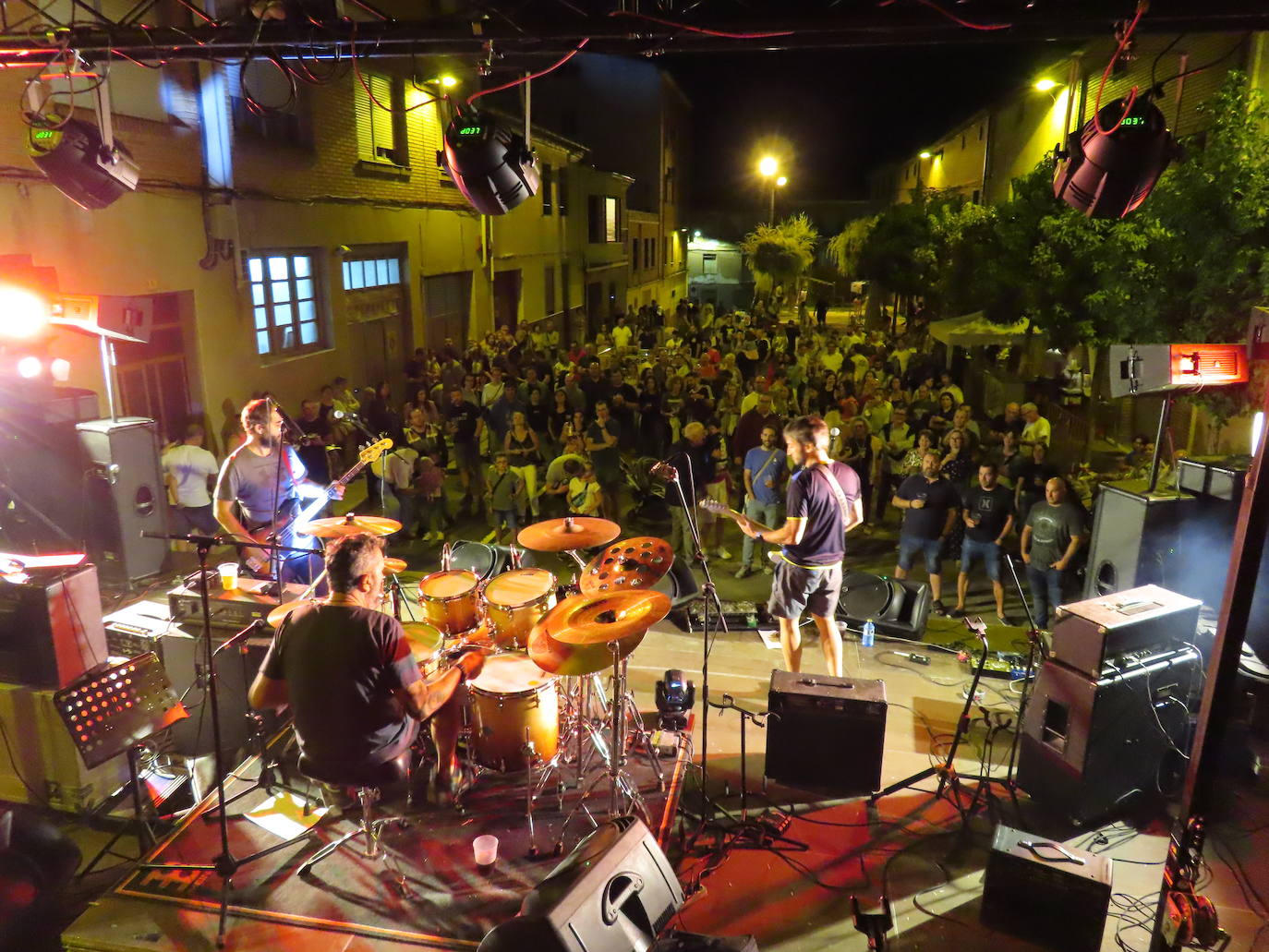 Fotos: Música y encierros en las fiestas del Burgo de Alfaro