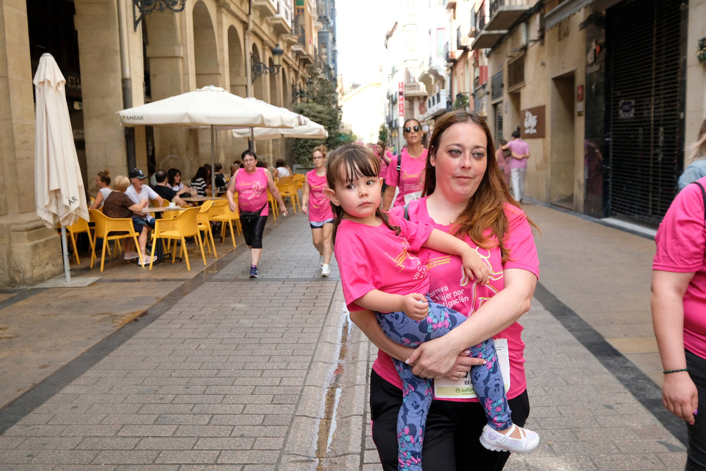 Fotos: Carrera de la Mujer en Logroño: preparación, ánimos y en la línea de salida