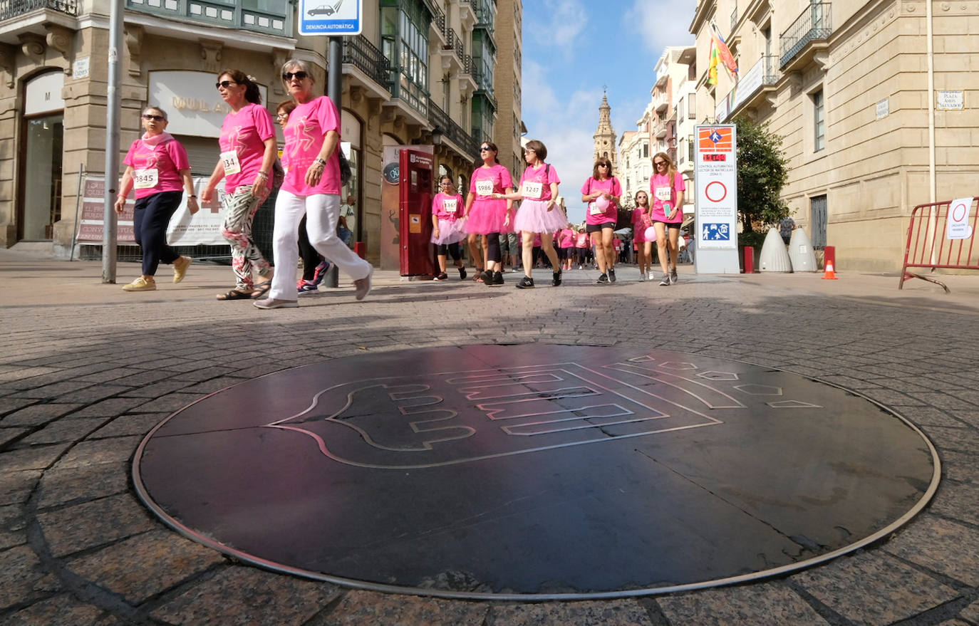 Fotos: Carrera de la Mujer en Logroño: preparación, ánimos y en la línea de salida