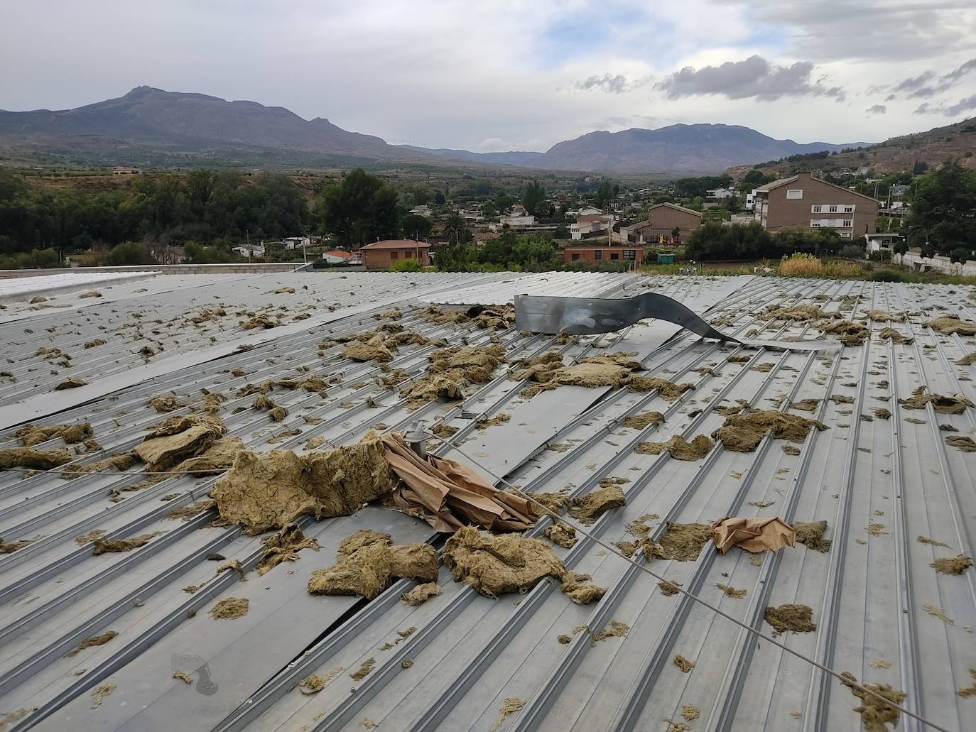 Fotos: Así quedó el Arnedo Arena tras la tormenta