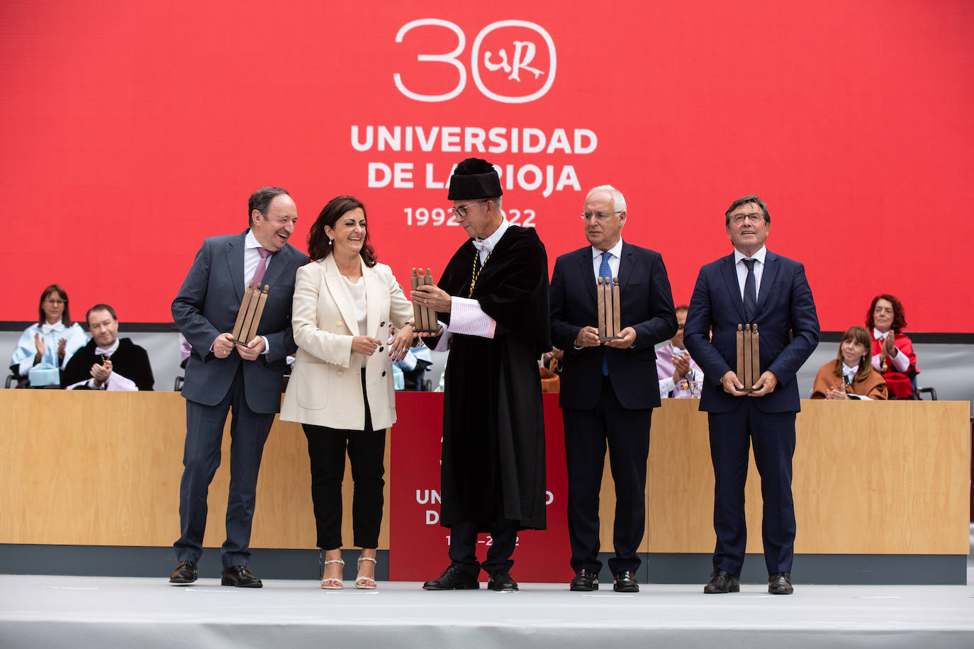 Fotos: Acto de apertura del curso 2022-2023 de la UR