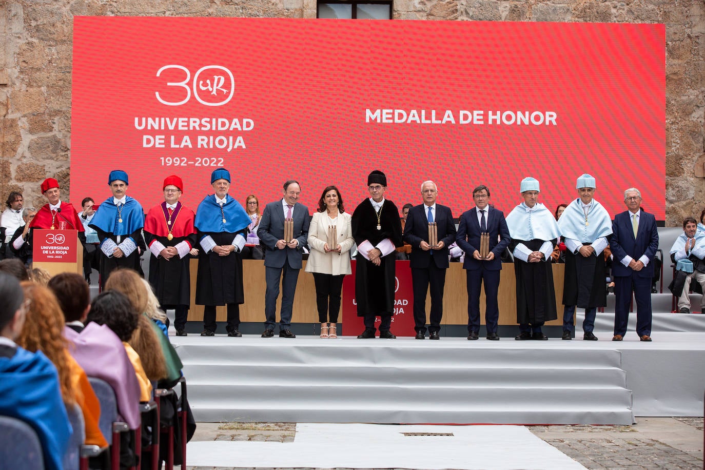 Fotos: Acto de apertura del curso 2022-2023 de la UR