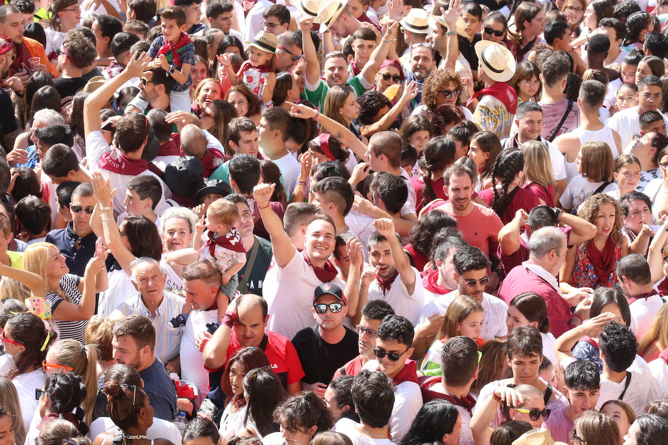 Fotos: Disparo del cohete de San Mateo