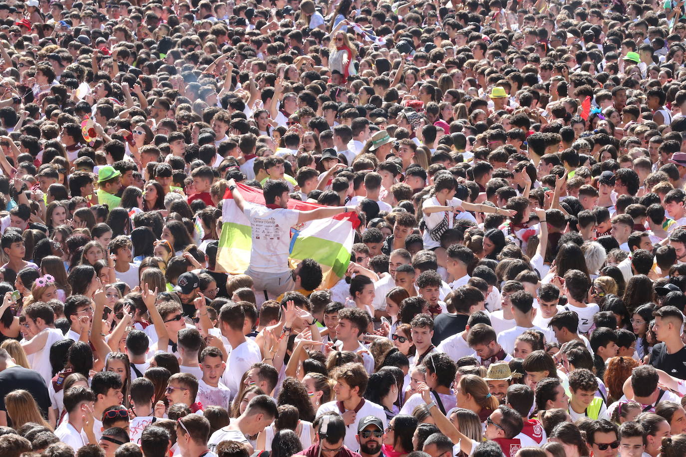 Fotos: Disparo del cohete de San Mateo