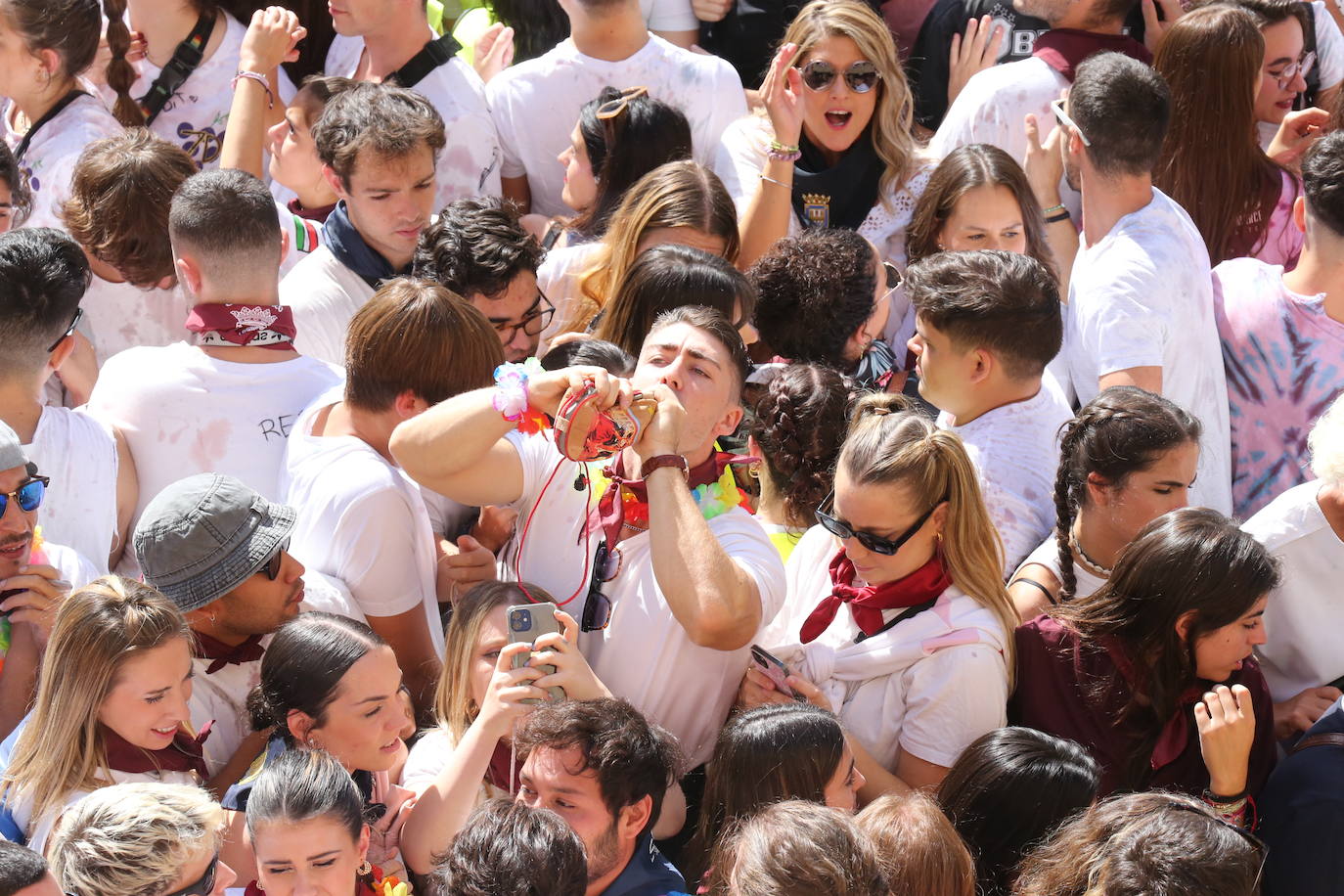 Fotos: Disparo del cohete de San Mateo