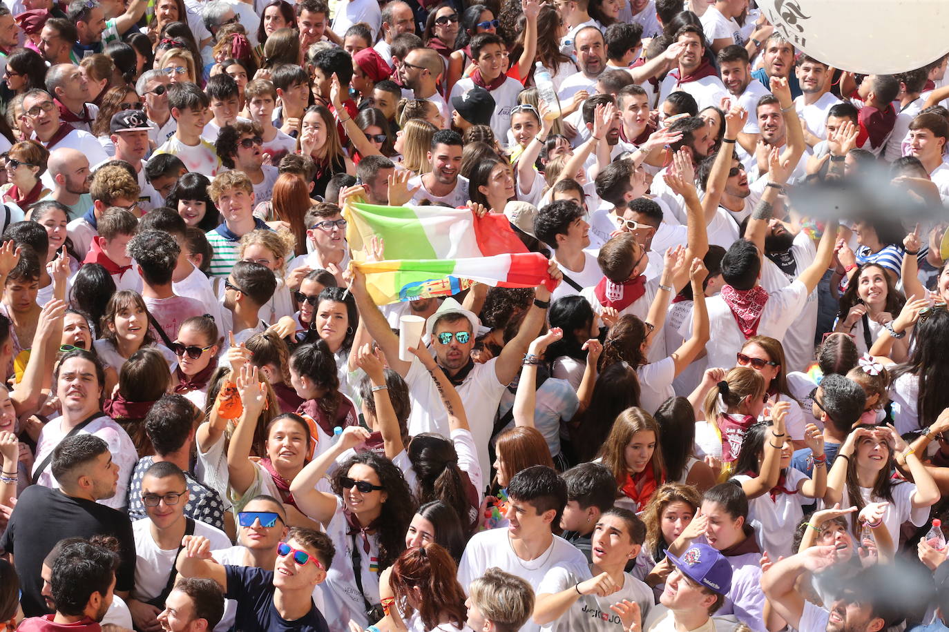 Fotos: Disparo del cohete de San Mateo