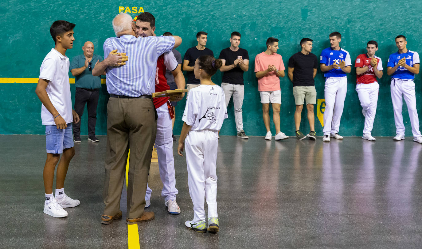 Fotos: Emotiva despedida de Untoria en Nájera